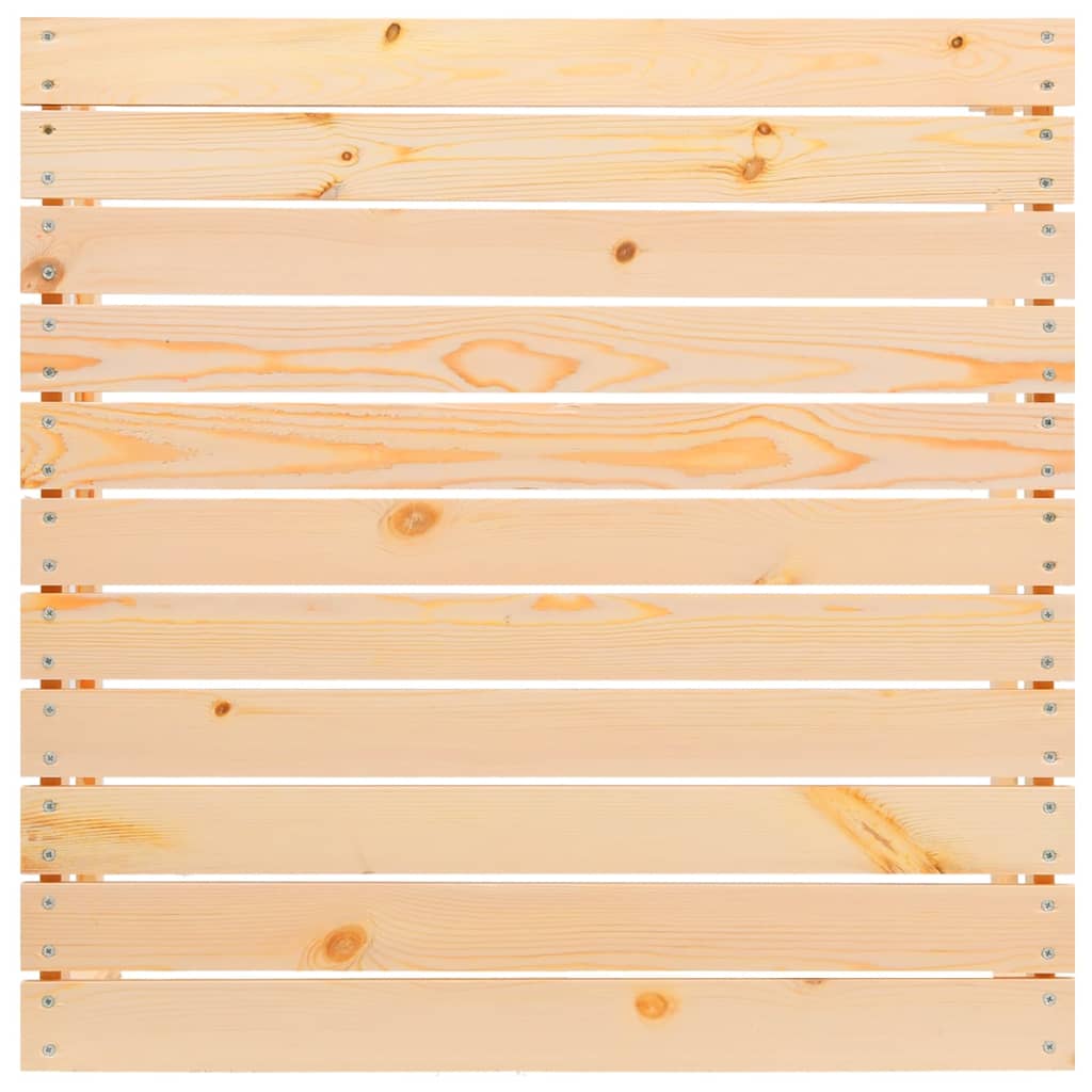 Maison Exclusive - Set Divani da Giardino 3 pz con Cuscini Grigi Massello di Pino - 8