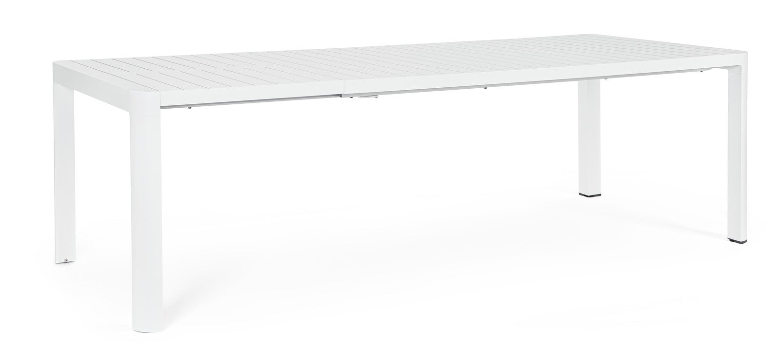 Stół rozkładany "KIPLIN" 100x180-240 biały aluminiowy, do ogrodu i na werandę