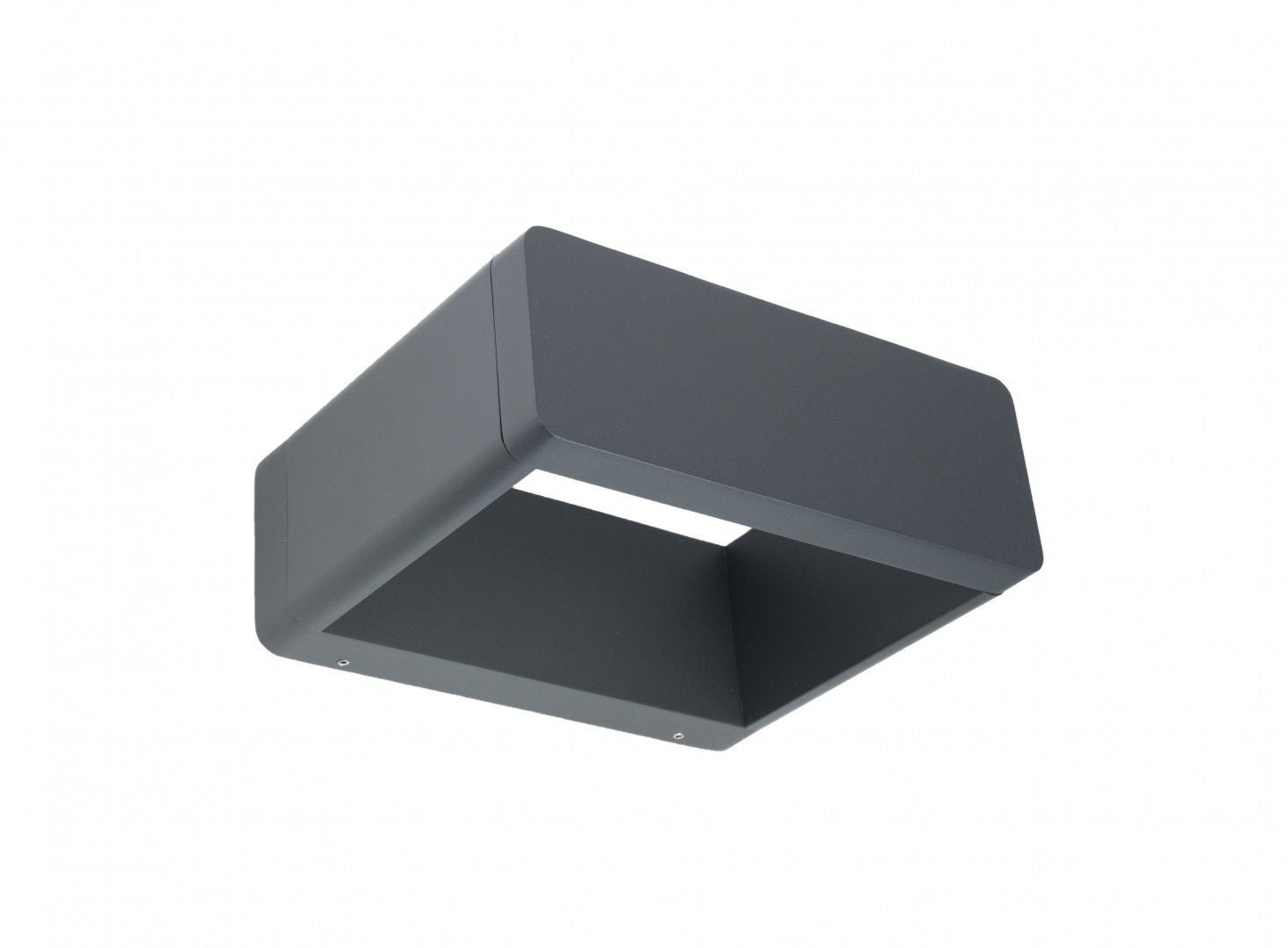 Kinkiet zewnętrzny Form LED 9W Neutralna biel 386lm ciemnoszary wym: 8,6x23x20 cm IP65 SU-MA
