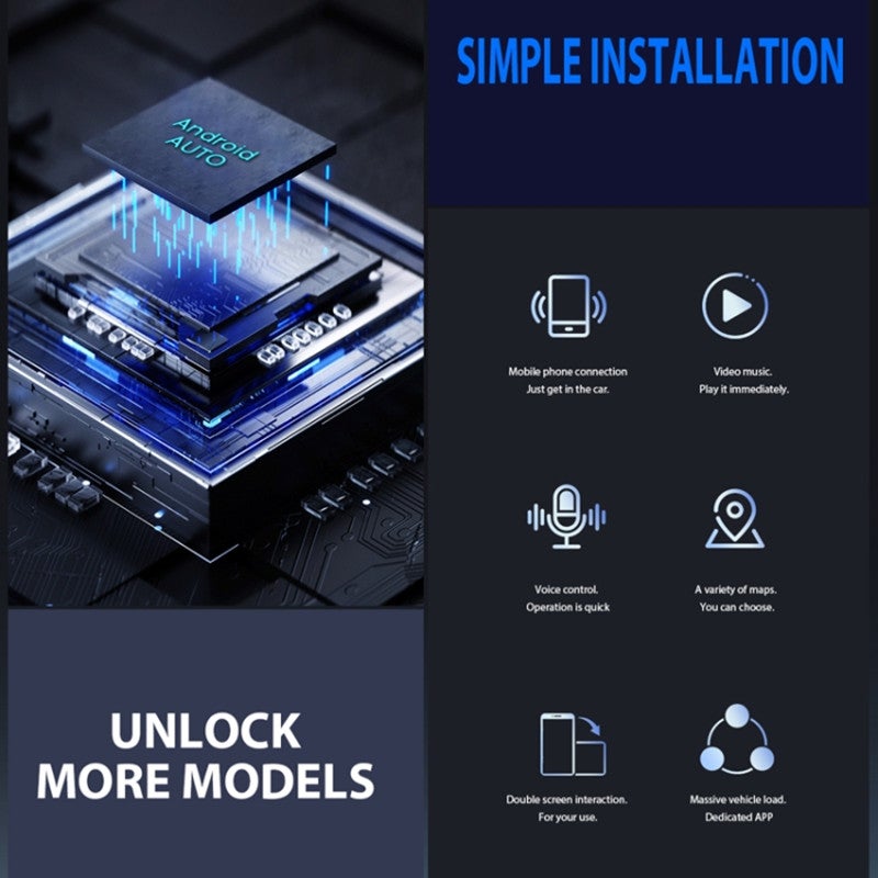 Adattatore wireless CarPlay e Android Auto 2 in 1 - 6