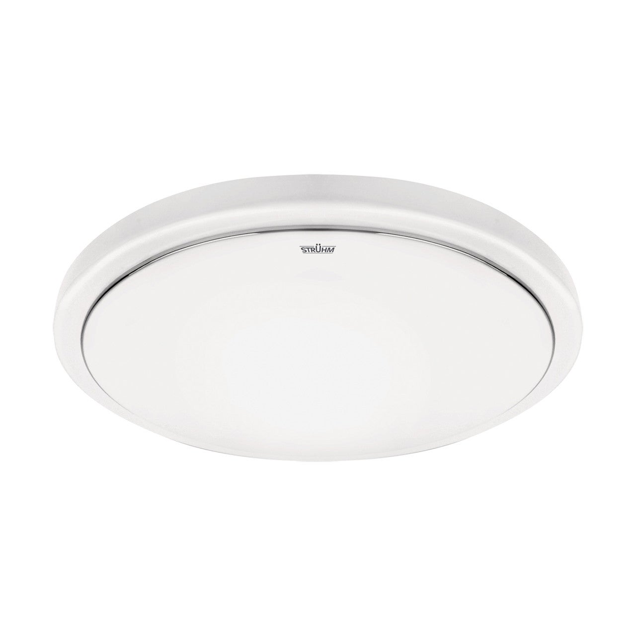 Plafon Sola okrągły biały LED 24W 4100K 1625lm z czujnikiem ruchu wym: 6,3 x 33 cm IP44 tworzywo sztuczne Struhm