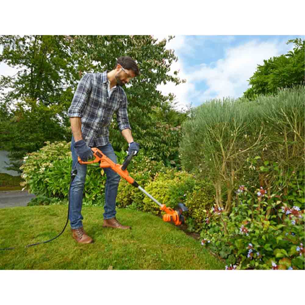 Débroussailleuse électrique 450 W avec lame de 25 cm – BESTA 525 avec poignée réglable – Black & Decker - 7