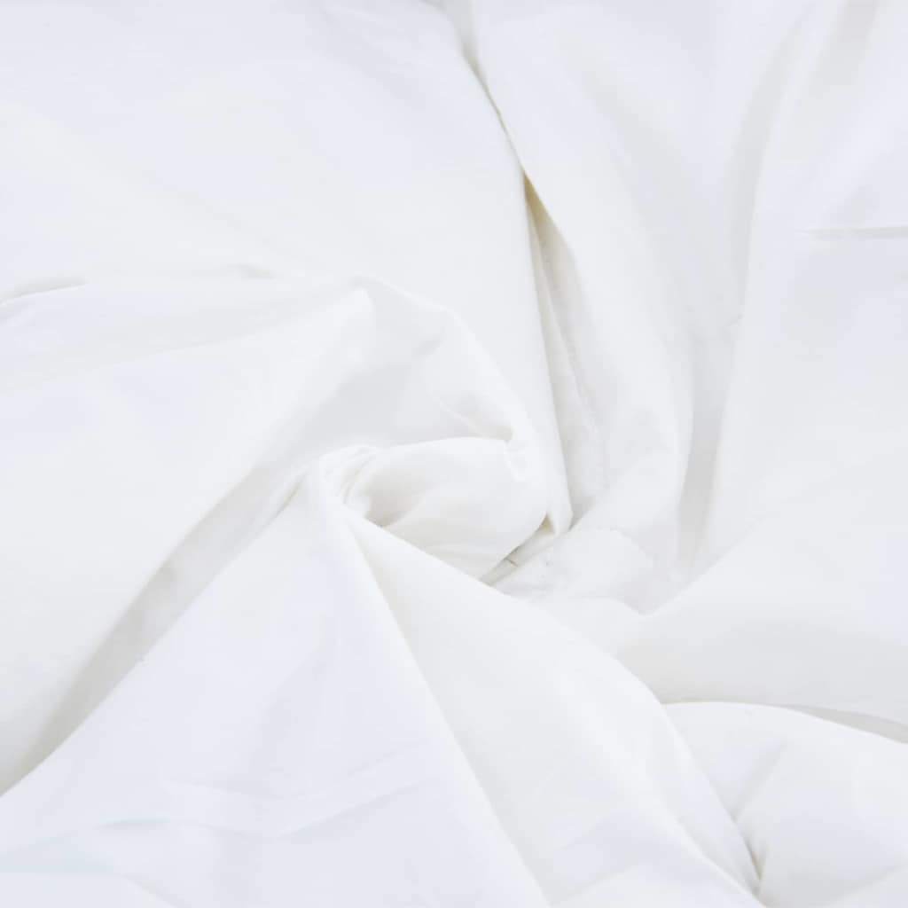Couette avec oreiller 2 pcs | Duvet Blanc 135 x 220 cm Bas - 6