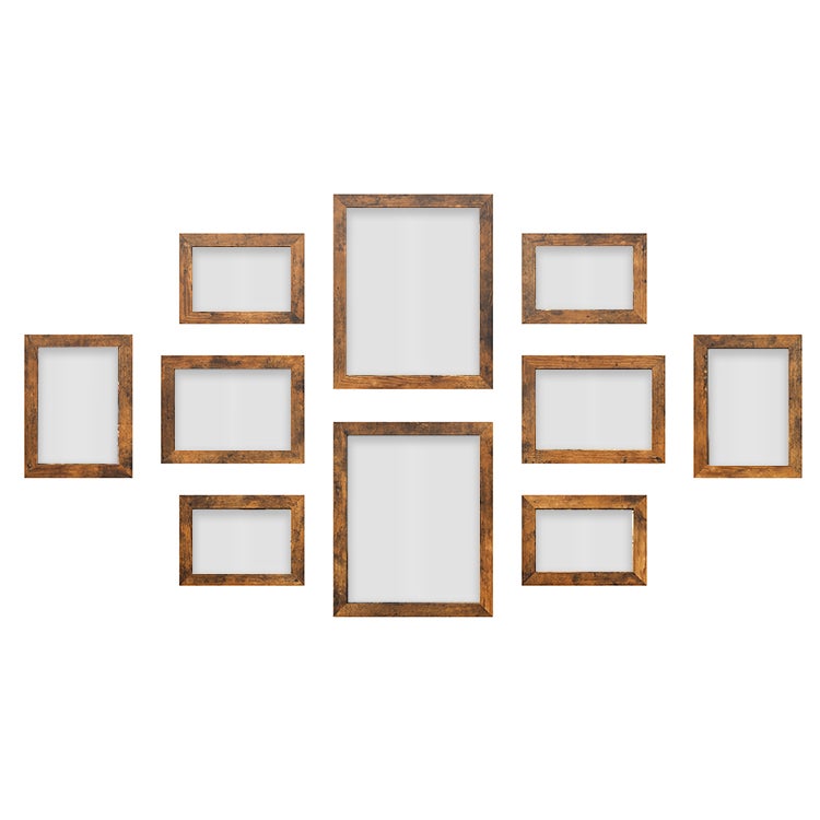 Giftgarden Cornice 20x30 arrone Rustico, Portafoto da Tavolo e Parete