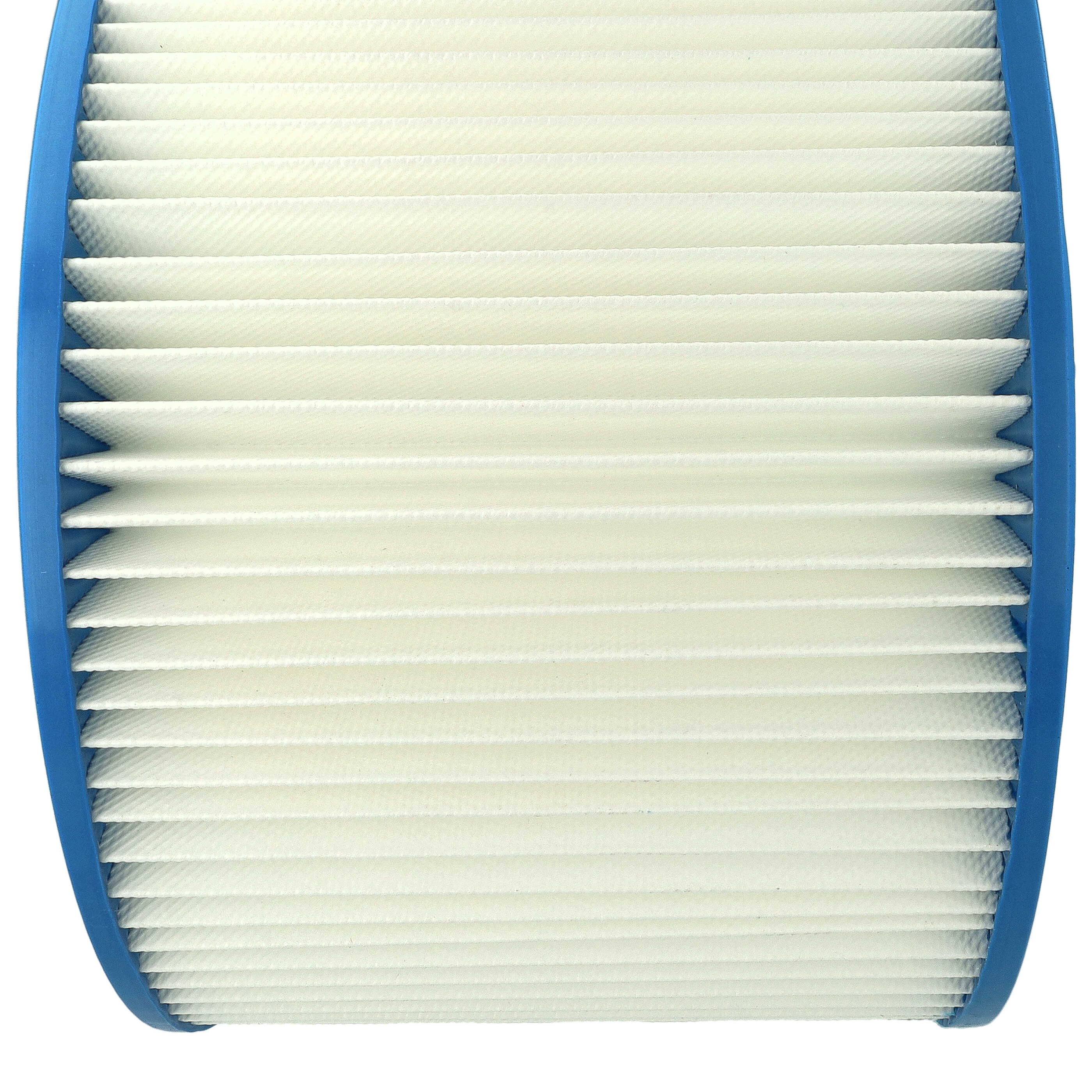 vhbw 2x Cartouche filtrante compatible avec Nilfisk / Alto Attix 963-21 ED XC, 965-0H/M SD XC, 965, 965-0H aspirateur - Filtre pour particules fines - 4