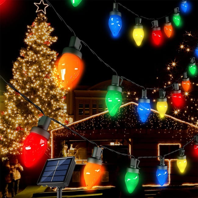 yowin Catena di Luci Solare 2 m 200 LED Stringa Luci per Esterni, 8 Modalità IP65 impermeabile Luci Solari da Giardino per Annaffiatoio, Terrazze, Balconi DecorazionI (Bianco Caldo yowin Catena di Luci Solare 2 m 200 LED Stringa Luci per Esterni, 8 Modalità IP65 impermeabile Luci Solari da Giardino per Annaffiatoio, Terrazze, Balconi DecorazionI (Bianco Caldo