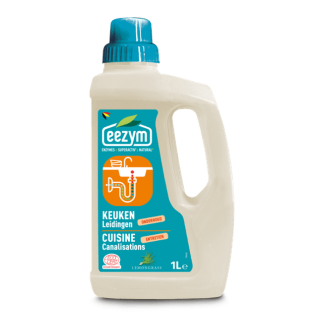 Entretien canalisations cuisine - Ecocert - Eezym - 1 L