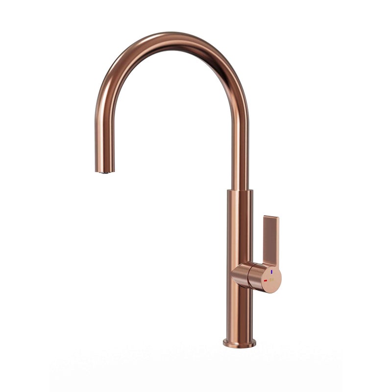 Bateria kuchenna ESSEBAGNO Sifflet Miedź