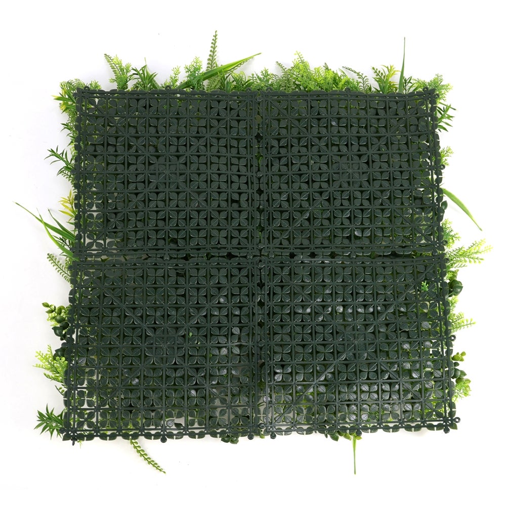 Curaçao | FOLY - 50 x 50 cm - Mur végétal artificiel extérieur et intérieur - Imitation lierre / hedera - Garantie UV 5 ans - JIVANA - 4