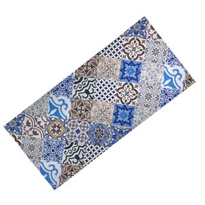 Tappeti Cucina Lavabili Carvapet - Set 2 Pezzi Antiscivolo, Assorbenti, Blu Scuro - Foto 3