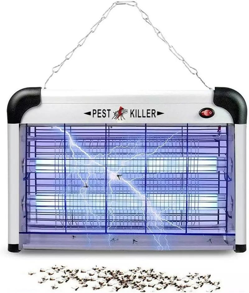 Piège Moustiques Maison WingRepel Lampe Anti Moustiques 20W - Tue Mouche Électrique UV 80m² 2400V Intérieur Piège Insectes Maison Cuisine Piège Moustiques Maison WingRepel Lampe Anti Moustiques 20W - Tue Mouche Électrique UV 80m² 2400V Intérieur Piège Insectes Maison Cuisine