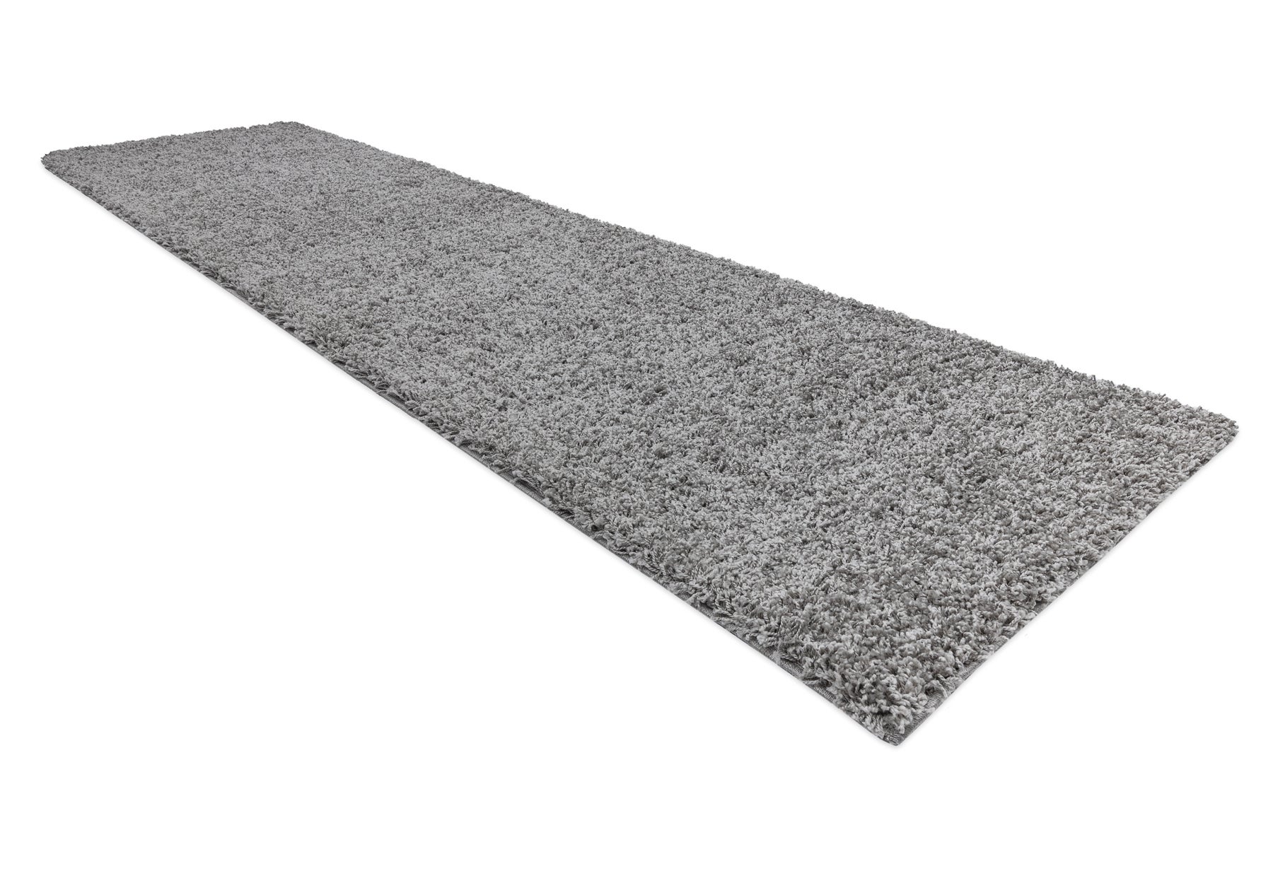 Dywan, Chodnik SOFFI shaggy 5cm szary - do kuchni, przedpokoju, na korytarz 80x300 cm - 3