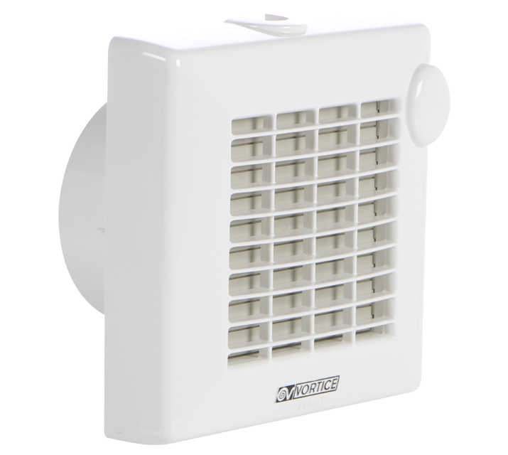 Aspiratore Bagno 100mm | 95 M³/h, Silenzioso 34 DB, IPX4, Motore A Doppio Cuscinetto, 12W, Con Spina UE