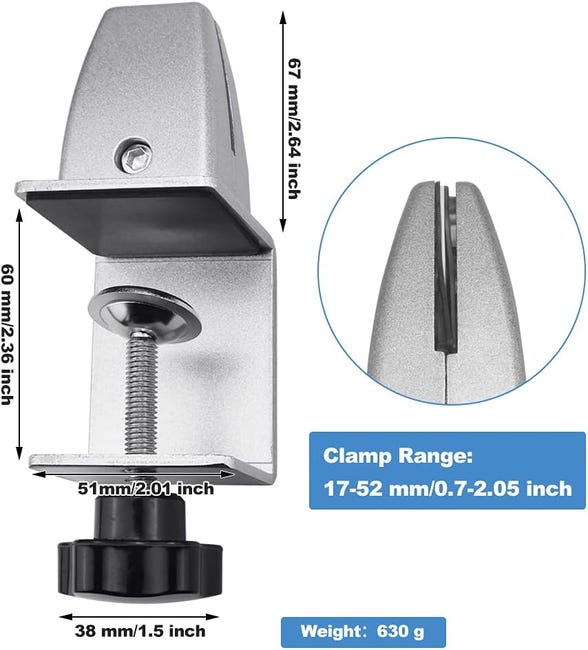 151.437UK Qtx Luce Supporto Gancio Morsetto Per Luce Effetti - Foto 7