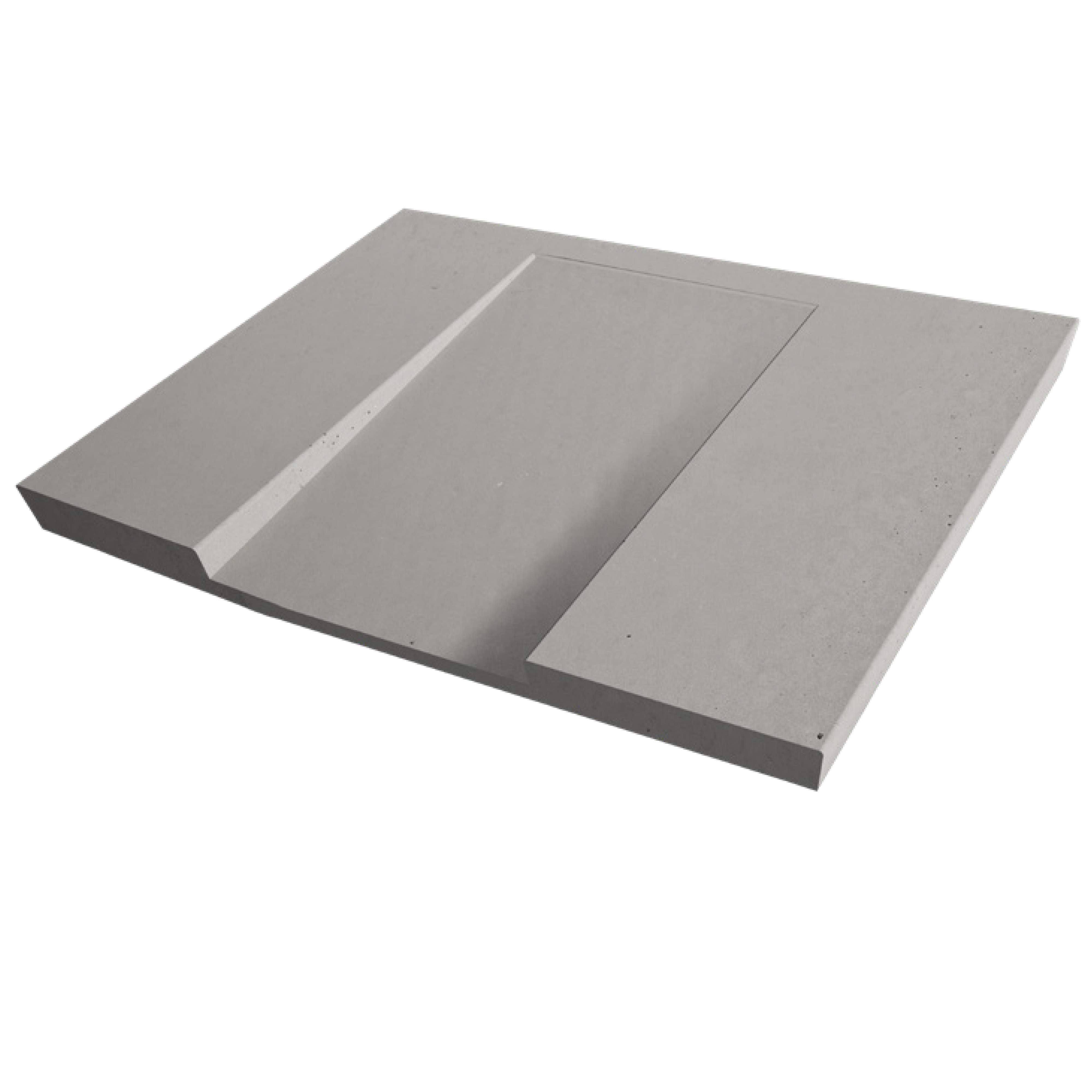 Dalle Béton pour Groupe Extérieur de Climatisation & PAC - Support Professionnel 60 × 100 cm - Conforme DTU 65.16 - 5