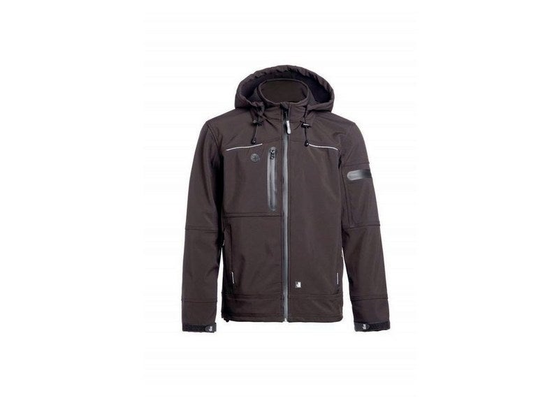 FLORES - BLOUSON DE TRAVAIL EN SOFTSHELL - 1133 Noir L - 6