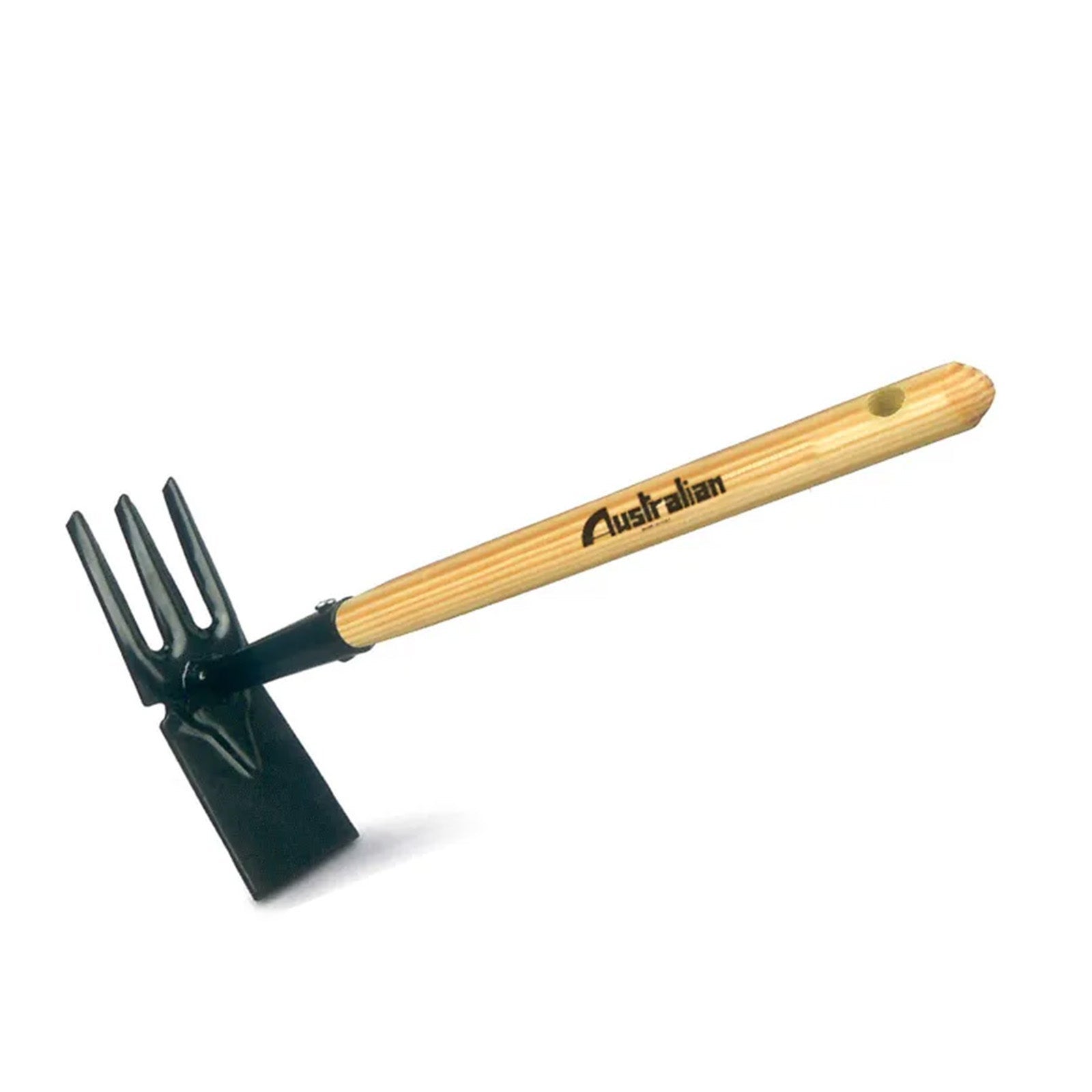 MOUYAT 4 Zappe E Coltivatori Da Giardino A Doppia Testa | 3 Polpi Per Diserbo E Scavo | Manico Antiscivolo | Acciaio 45
