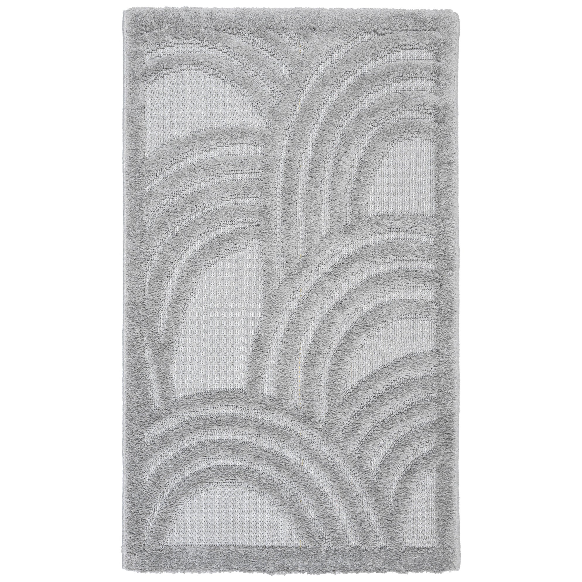Dywan Boho Cora 60x100 cm abstrakcja szary
