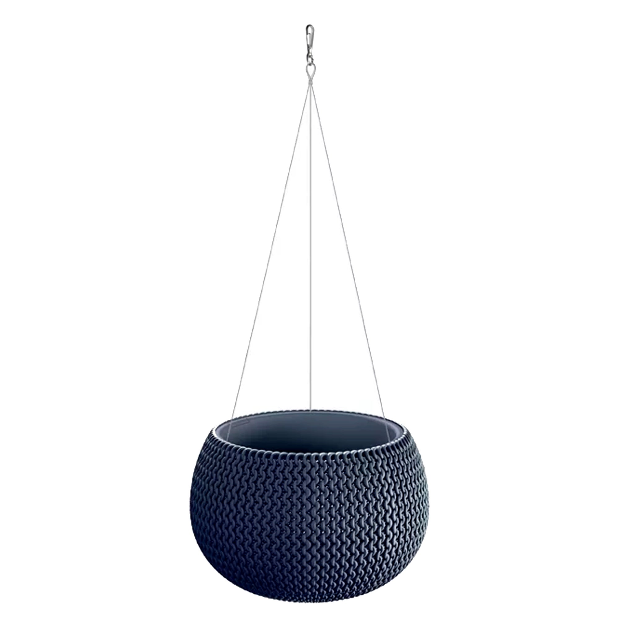 Maceta HEOS 32L Prosperplast: Riego Inteligente Para Tus Plantas (Antracita, 436x436x270mm)