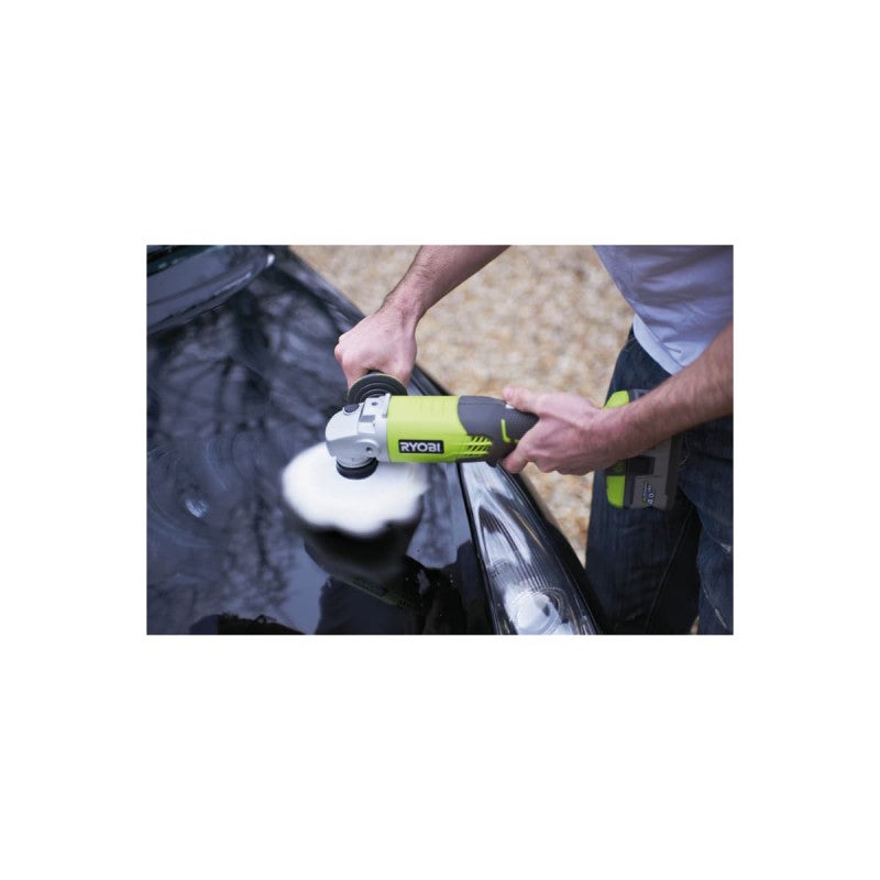 Meuleuse d'angle RYOBI 18V One+ R18AG-140S - Batterie Lithium-ion 4.0 Ah - Chargeur - 4