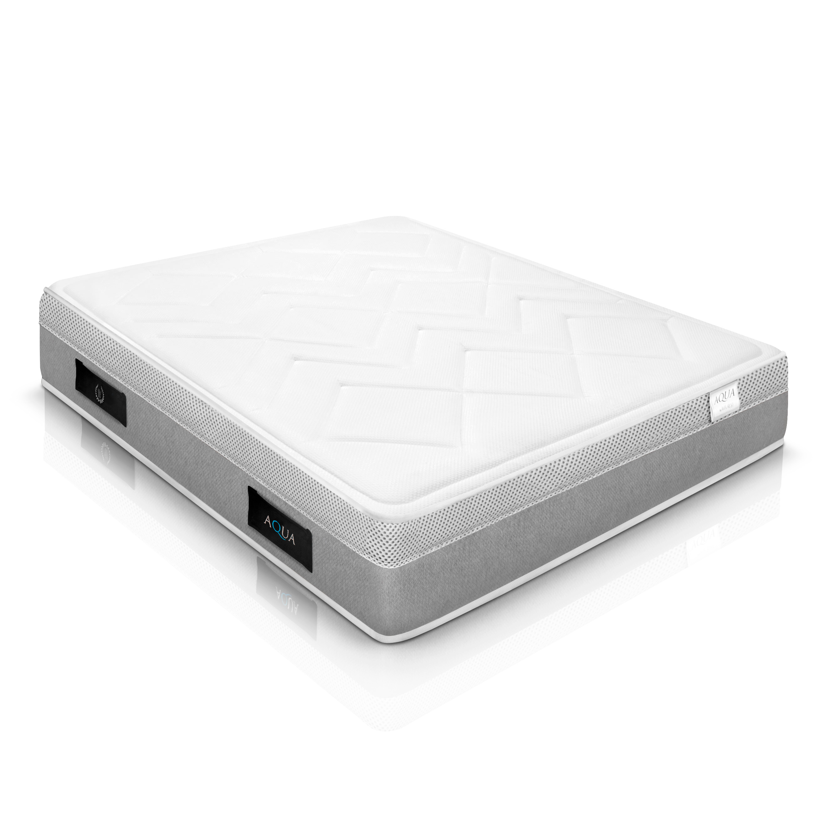 Colchón visco gel poseidón, 25cm altura para cama 200x190 altura 25 cm - win rest