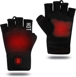 Gants Chauffants Rechargeables USB – Tactiles, étanches – 3 Niveaux De Chaleur – Pour Vélo, Rando, Moto L’hiver