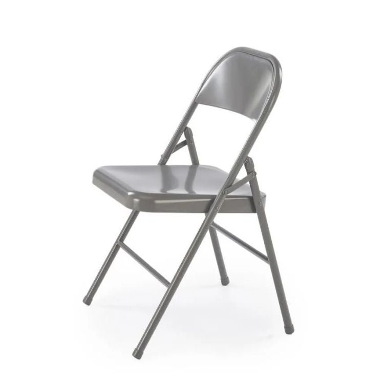 Krzesło metalowe K565 szare składane