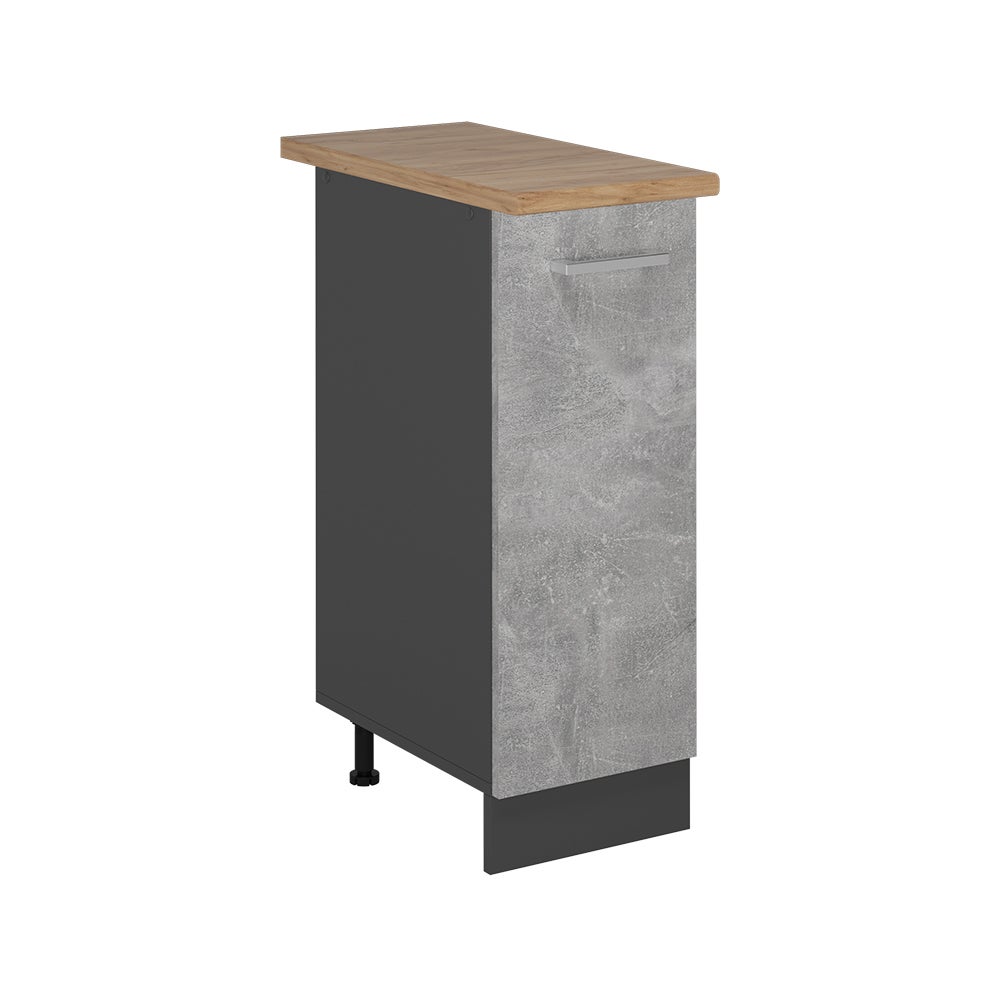 Vicco Szafka apteczna R-Line, Beton, 30 cm , BP Dąb