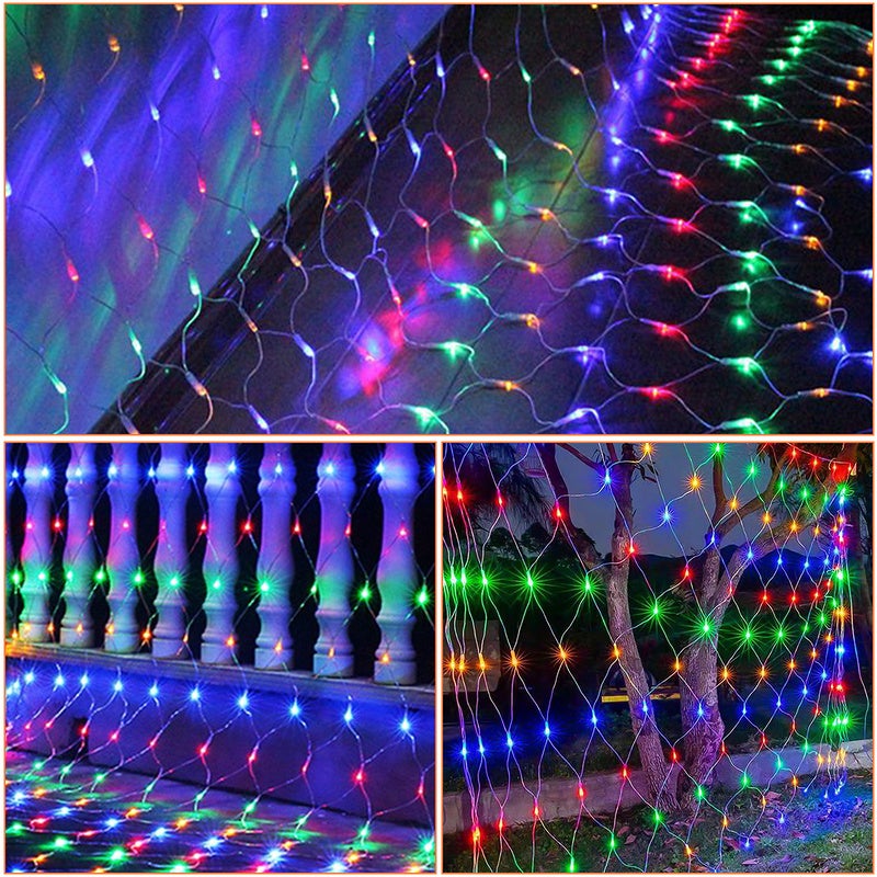 Decorazione Per Luci A Stringa LED Per Tubo Luminoso Da Esterno E Adattatore Di Alimentazione Blu 20m 91590331