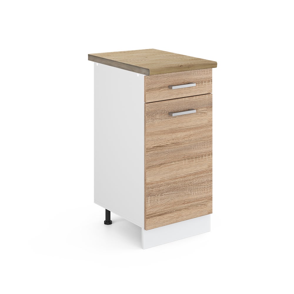 Vicco Szafka dolna do kuchni R-Line, Sonoma, 40 cm , BP Dąb