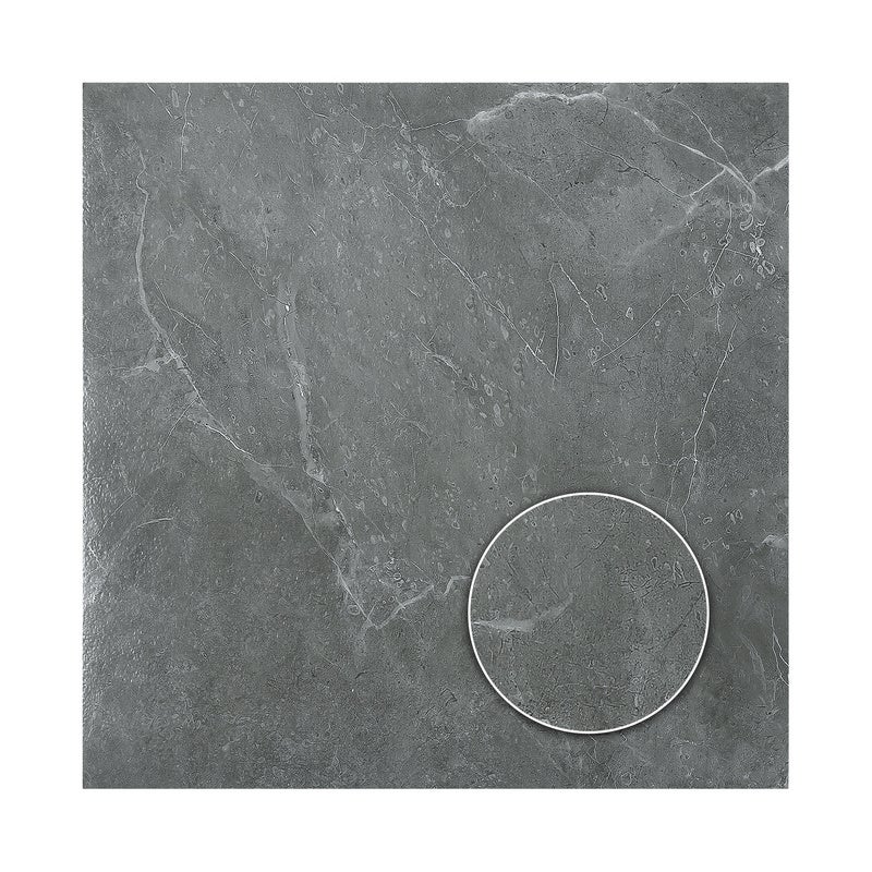 5 cajas de 11 losas autoadhesivas - 5 m² - diseño de 30 cm*30 cm pizarra, mármol gris