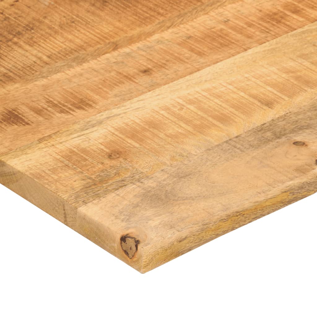 Maison Exclusive - Dessus de bureau avec courbe 140x60x2,5 cm manguier massif brut - 6
