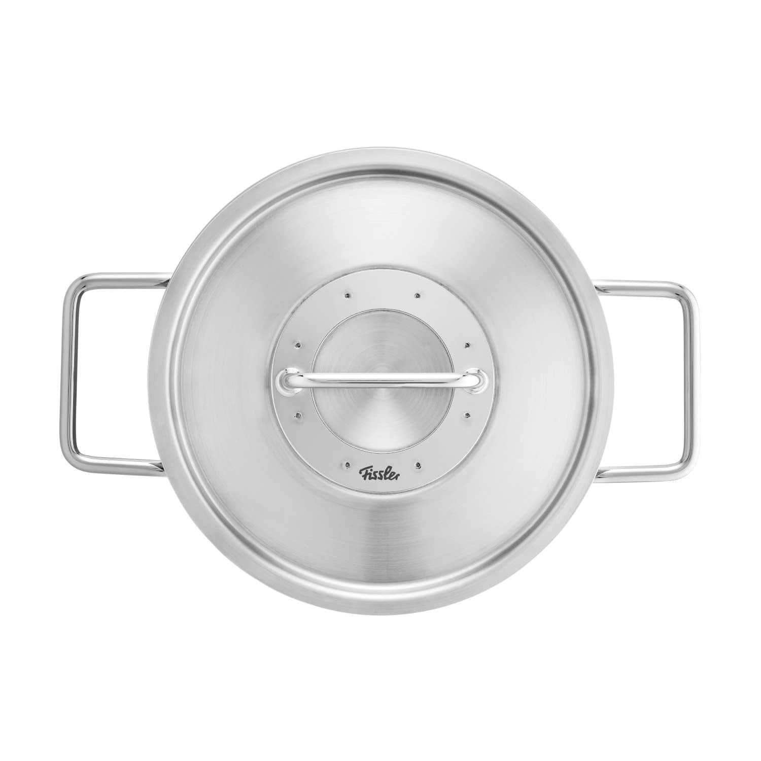 Fissler Pure Collection - Pentola in acciaio inox (Ø 20 cm, 3,6L) con coperchio in metallo, scala interna, compatibile induzione - 4