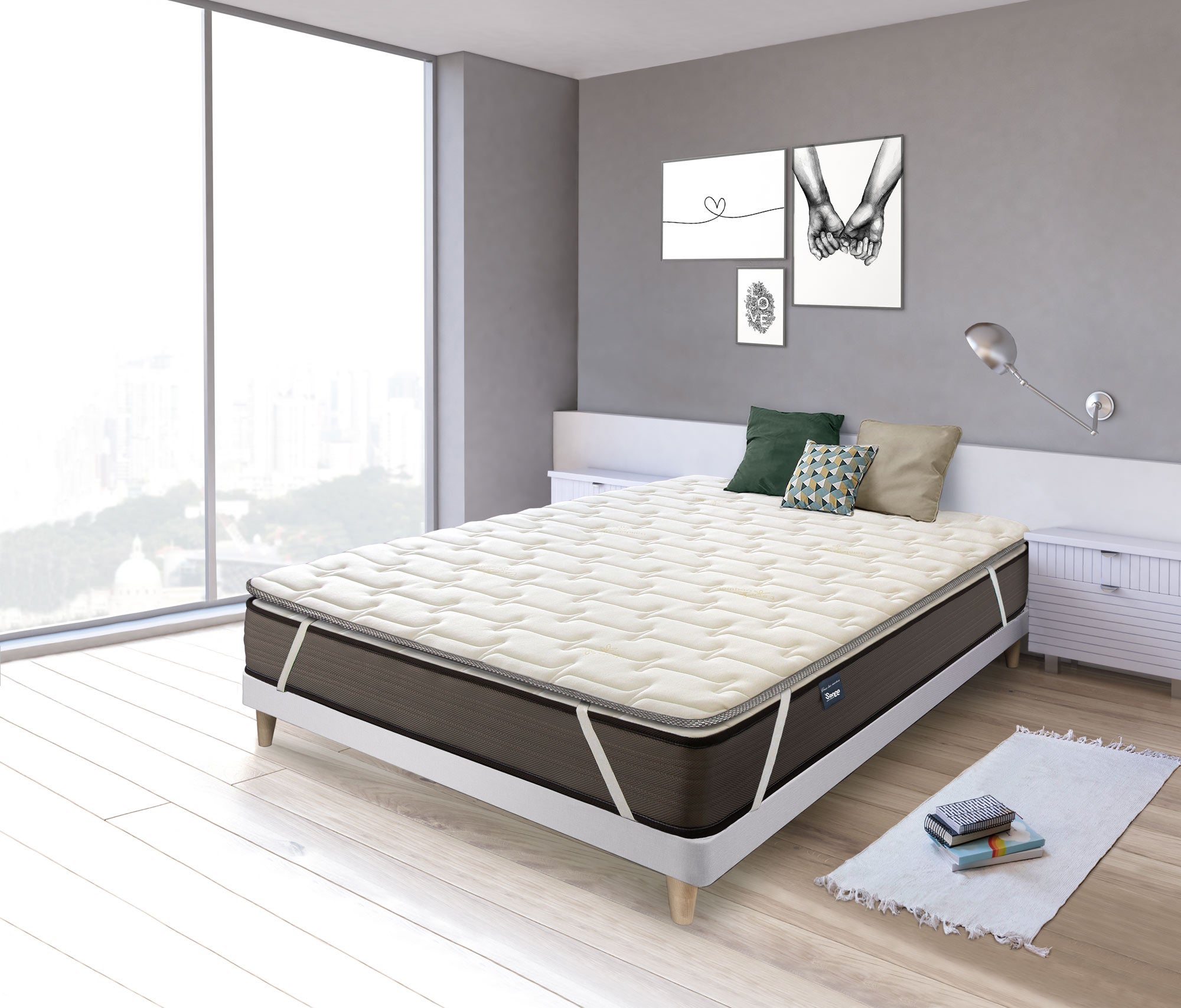 Topper Vissoft Bamboo Basic de SonnoMattress 200x180x3 - 3