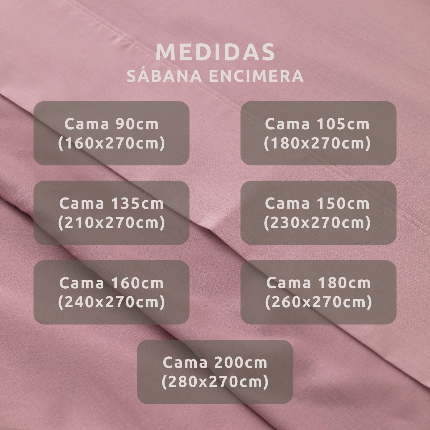 Sábana Encimera Lisa Design Magenta Cama 105cm (180x270cm) Donegal Collections - 4