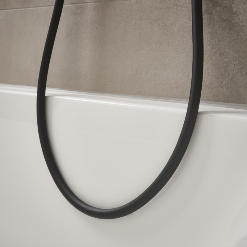 Flexible de douche 1,25 m HANSGROHE Isiflex noir mat - 5