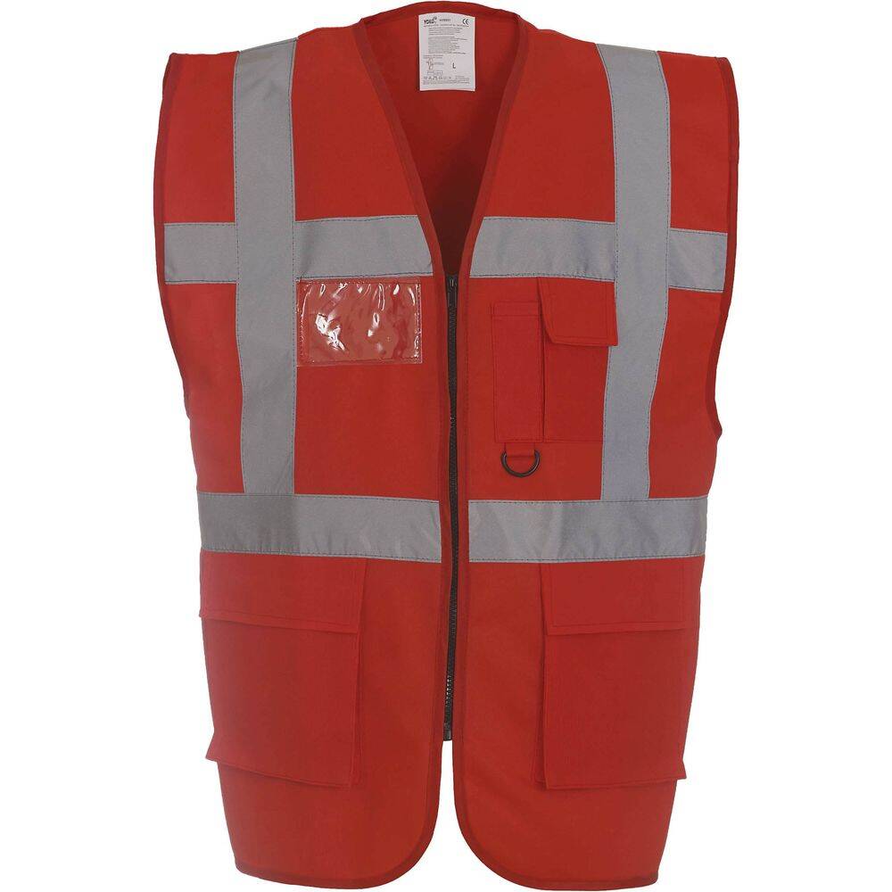 Gilet multifonction haute visibilité Yoko Rouge XL | Leroy Merlin Gilet multifonction haute visibilité Yoko Rouge XL | Leroy Merlin