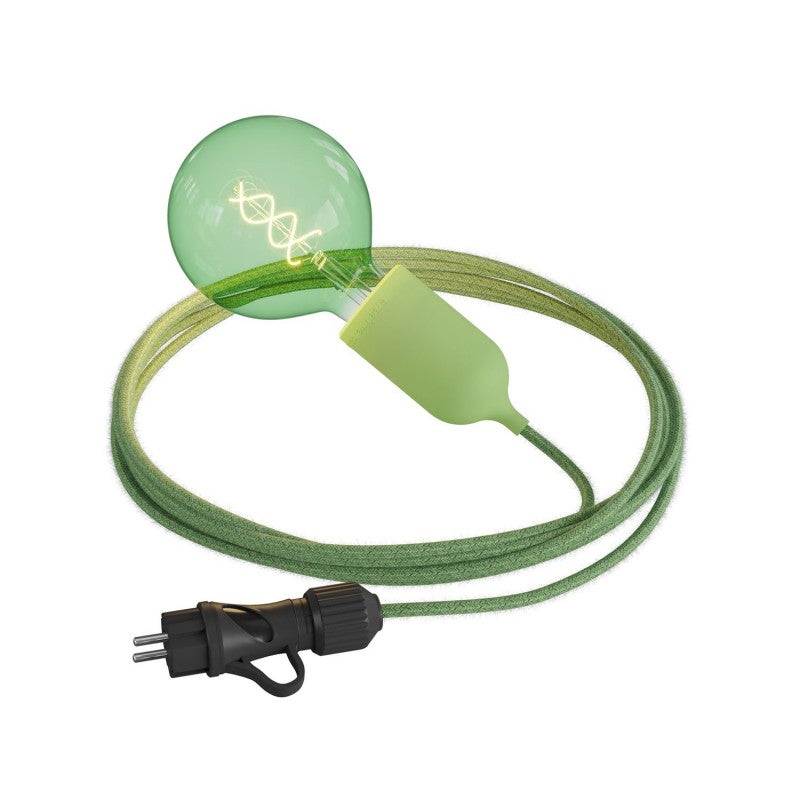 Cavo lampada di sale con interruttore - E14 - 1,8m - Portalampada di