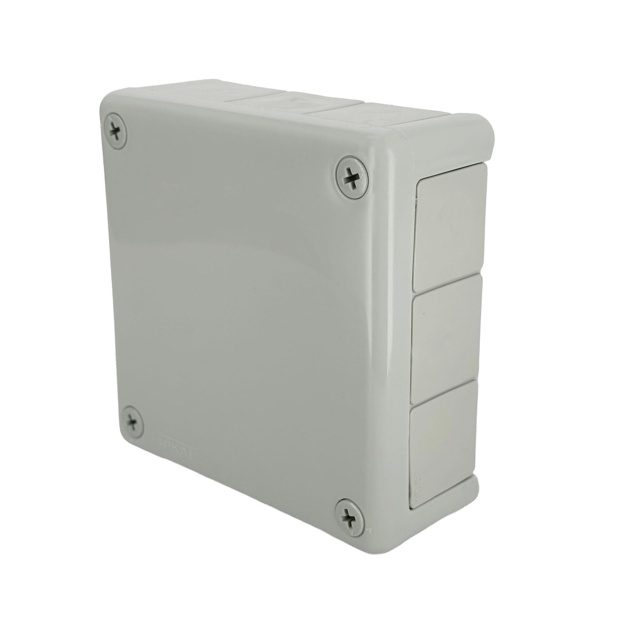 Scatola Di Derivazione Viplast IP55 Per Ambienti Umidi – 118x118x46 Mm Con Raccordi In Gomma Bianca