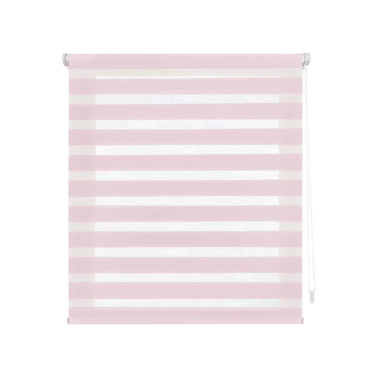 Blindecor | estor enrollable easyfix sin herramientas - medida estor: 92x180 - medida tela estor: 89x175 - estor rosa