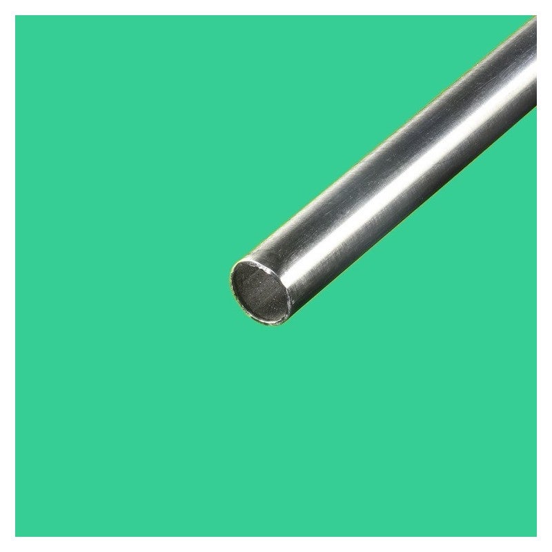 Tube Acier Inoxydable 1.4301 K240 - Longueur 500mm (50cm) Coupé à L'usine, Neuf