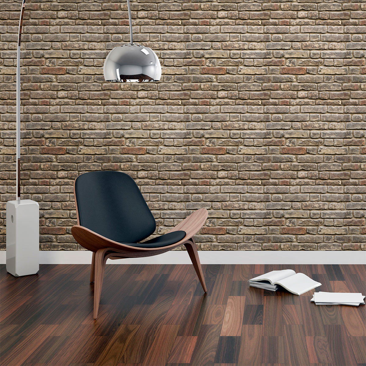 Adesivi mattoni di Oxford - Sticker adesivo - adesivi murali - 40x40cm - 4