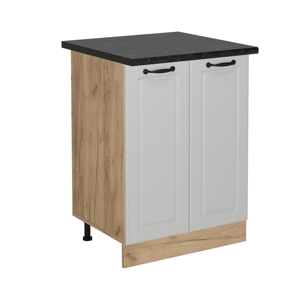 Vicco Szafki kuchenne R-Line, Biały domek wiejski, 60 cm , BP Antracyt
