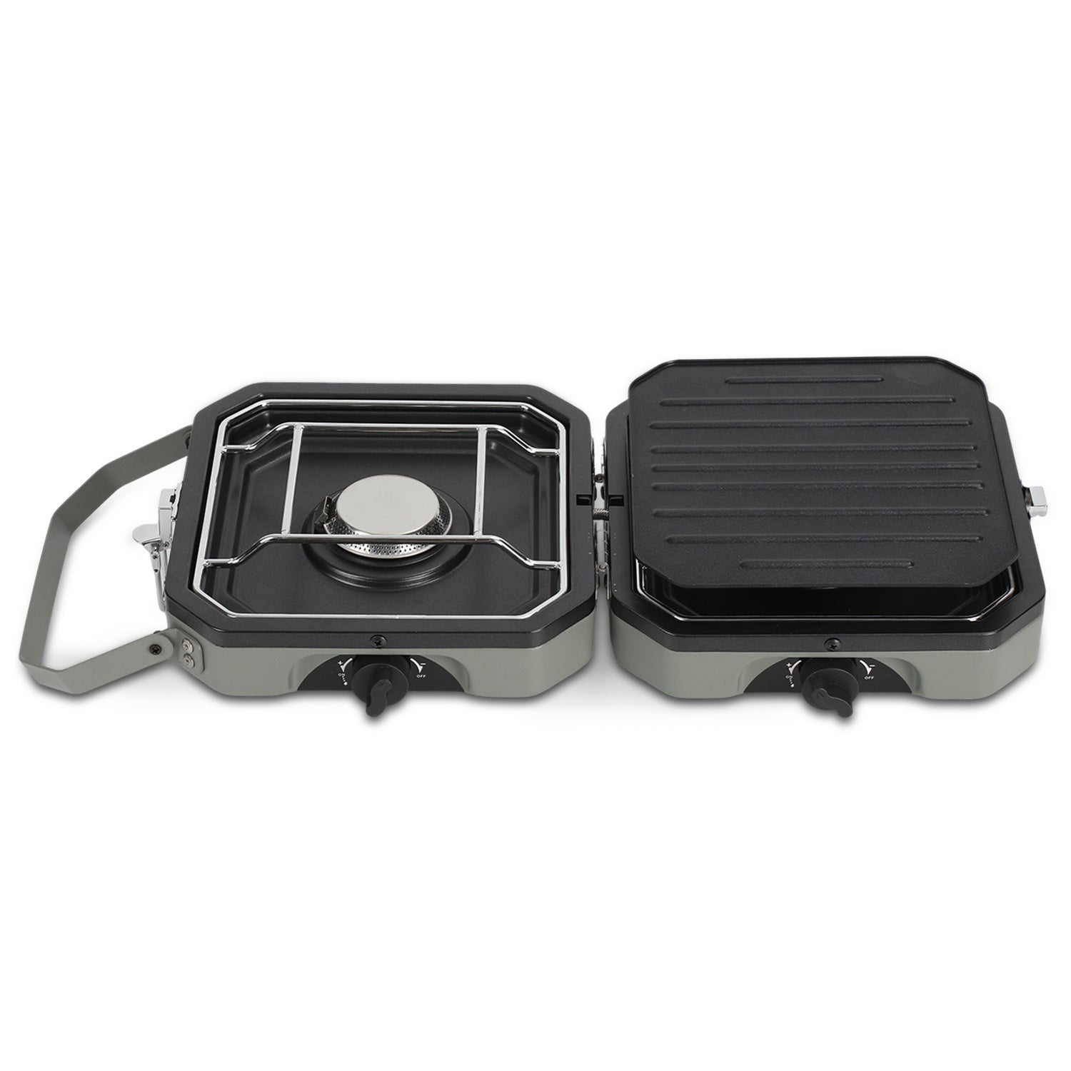 Eurocatch Outdoor - Réchaud à gaz - incl. 4 bouteilles de gaz - Réchaud
