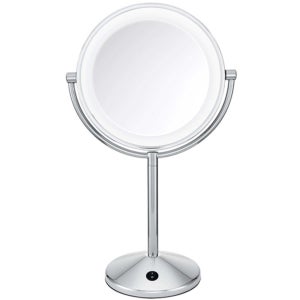 Specchio per trucco con luci Marlene bianco | Leroy Merlin