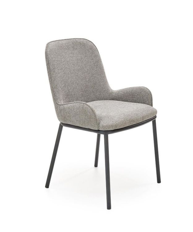 Krzesło tapicerowane K481 szare