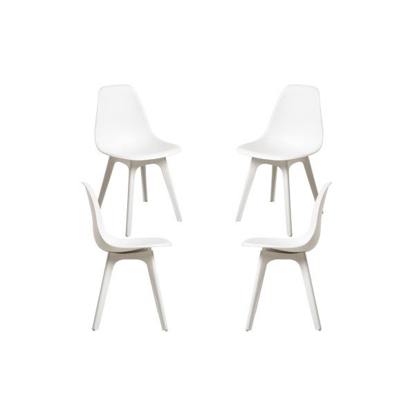 Packs Sillas Comedor - Pack 4 Sillas Kelen Suprym - Blanco