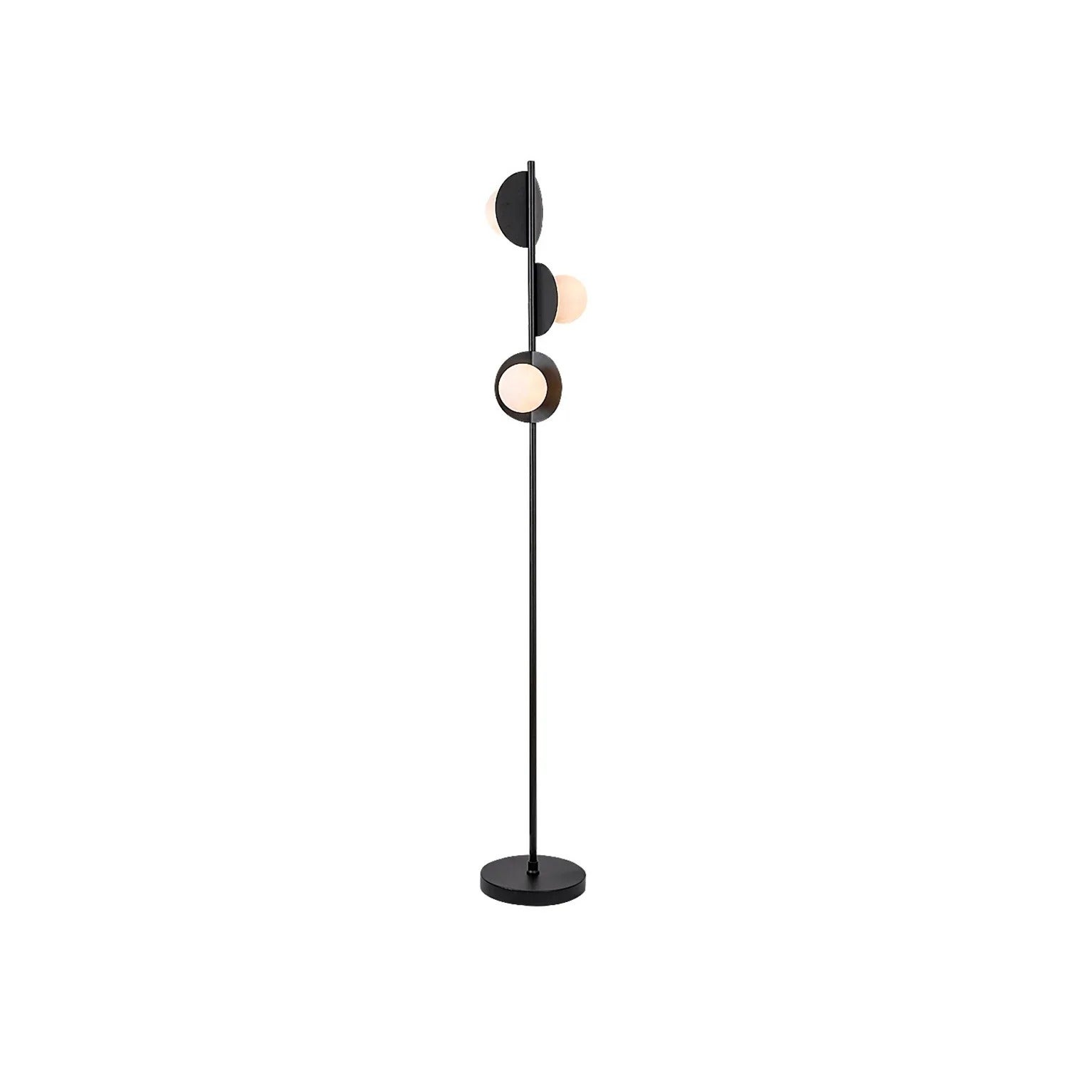 Lampa podłogowa stojąca Jules czarno-biała 3xG9x15W wym: 160 x 23 x 23 cm metal Rabalux