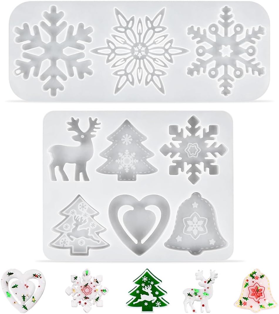 Moldes De Silicona Para Navidad | Calidad Profesional - Maé Innovation