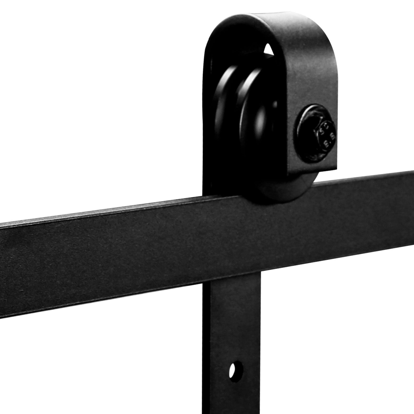 Porta scorrevole Sistema per porte scorrevoli Kit per porte a sbarramento/binari scorrevoli Foratura per porta spessore 35-45 mm larghezza 200 cm - 5